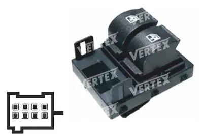 CAM ACMA KAPAMA ANAHTARI [SOL 2CAM - 8P.] [FIAT FIORINO/BIPPER/NEMO]