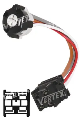 KONTAK TERMİNALİ [VALEO TIPI TEK SOKET] [RENAULT R9 SPRING]