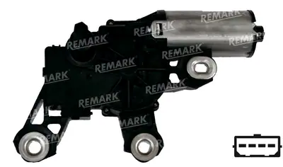 SILGI MOTORU [12V. ARKA CAM VALEO TİPİ KARE SOKETLİ 4P.][SKODA FABIA 1999->2008/ SKODA OCTAVIA COMBI 1998->2010]