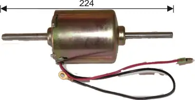 KALORIFER MOTORU [24V. CIFT MILLI] [IVECO M23]