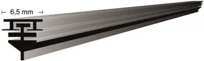 SİLGİ SÜPÜRGESİ LASTİĞİ [SIRTI INCE - SL 600 MM.]