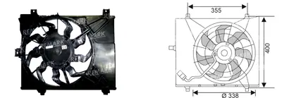 FAN MOTORU [] [HYUNDAI I10 2008->2012]