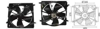 FAN MOTORU [] [TOYOTA RAV4 2001->2003]