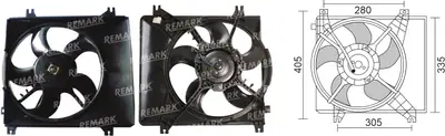 FAN MOTORU [] [HYUNDAI ATOS 2003->]