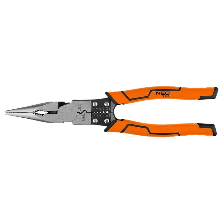 Çok fonksiyonlu düz uzun pense 240mm
