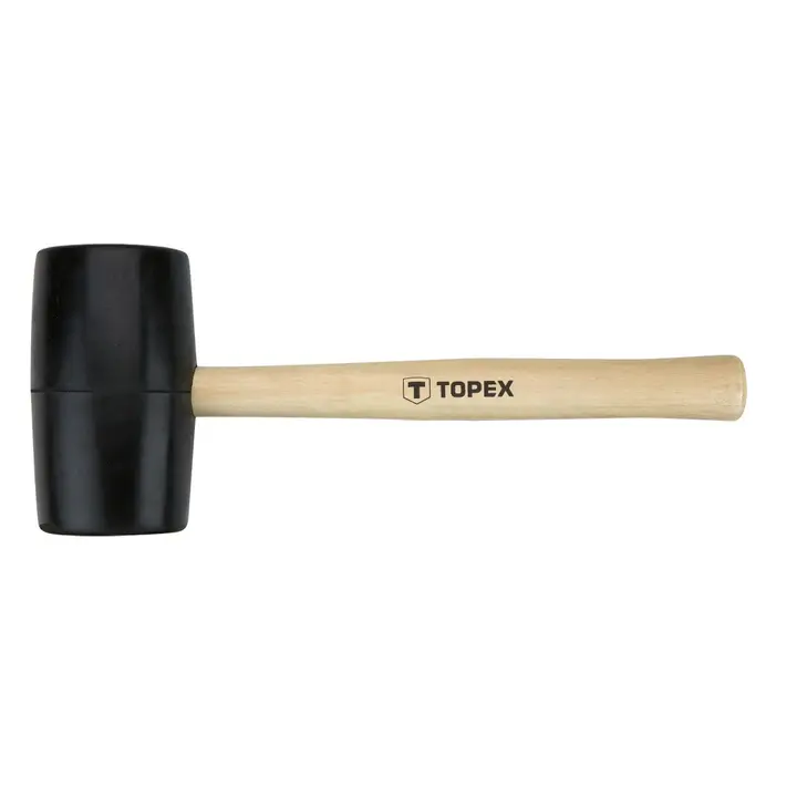 Kauçuk tokmak 63 mm, 680 g, ahşap sap