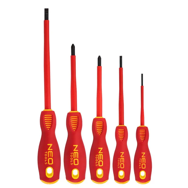 Tornavida 1000V, 5 parça set, S2