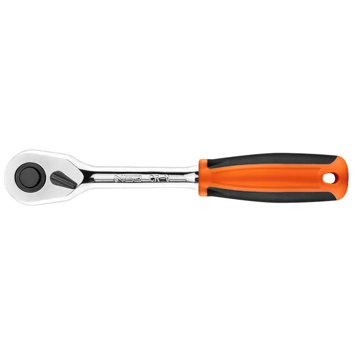 Cırcır kolu 1/2, 45 diş, düz, 250 mm