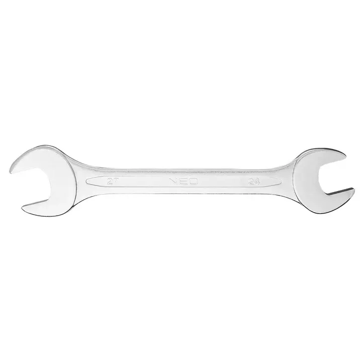 Çift ağızlı anahtar 24x27mm, CrV, DIN3110