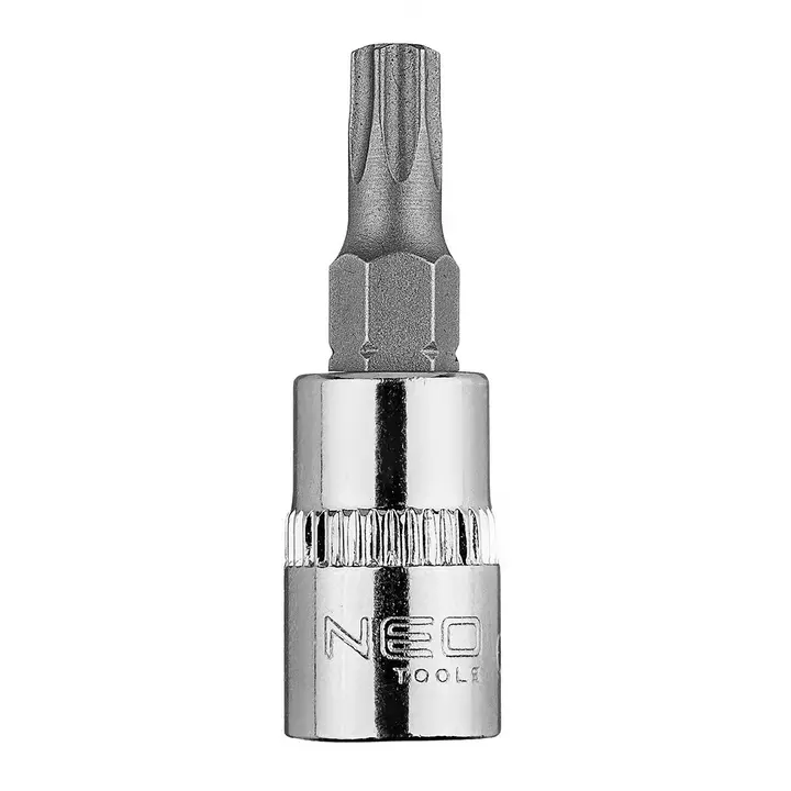 Torx TX27 1/4 lokma üzerine uç, kısa, 37 mm
