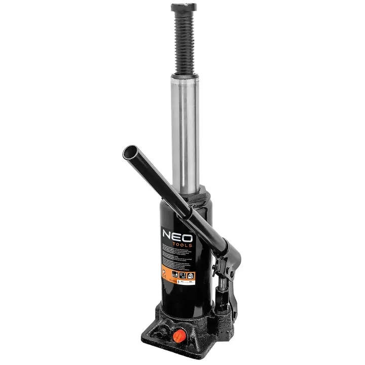 Hidrolik şişe kriko 5 t, 413 mm'ye kadar, 4,3 kg
