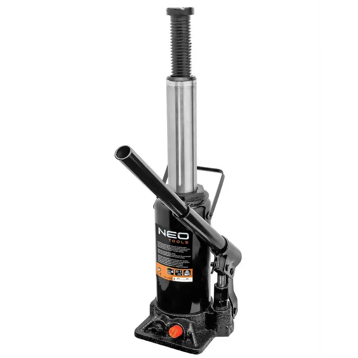Hidrolik şişe kriko 15 t, 460 mm'ye kadar, 8 kg