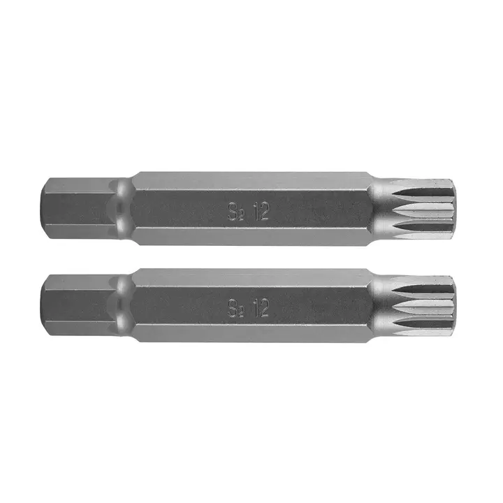 Spline uç M12 x 75 mm, S2, 2 adet
