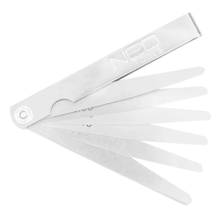 Feeler gauge (tolerans mastarı), 20 yapraklı