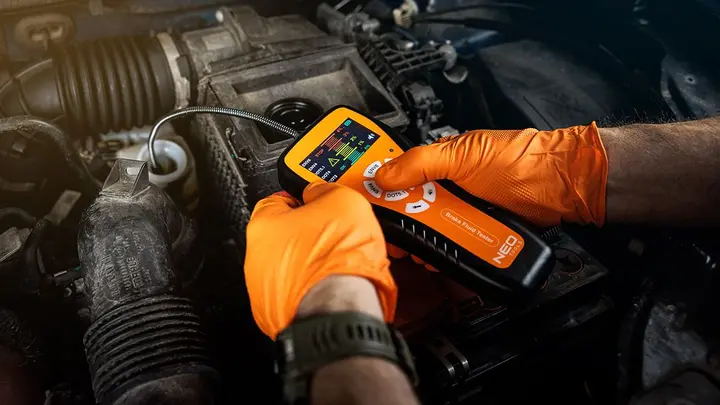 Elektronik fren hidroliği test cihazı DOT3, DOT4, DOT5, EVN4, EVN6