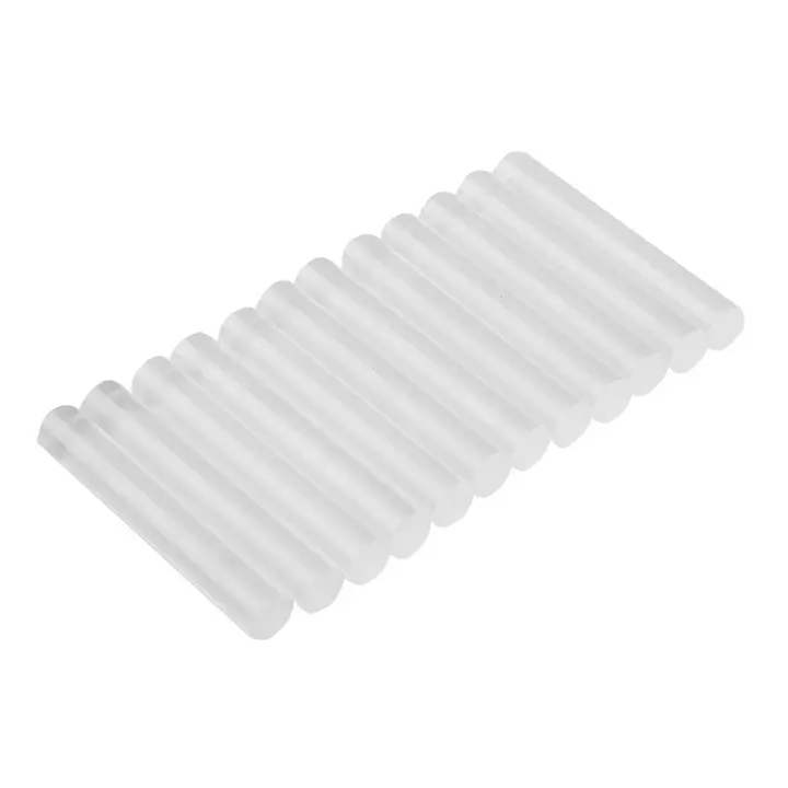 Yapıştırıcı çubukları, 8 x 100 mm, 12 adet, 31 g, şeffaf beyaz