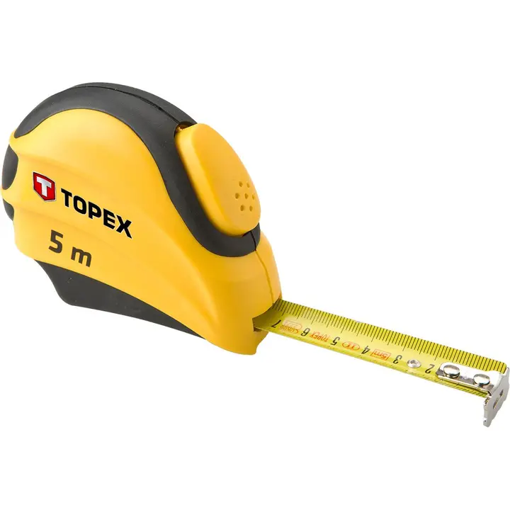 Sarılabilir çelik şerit metre 5 m x 19 mm