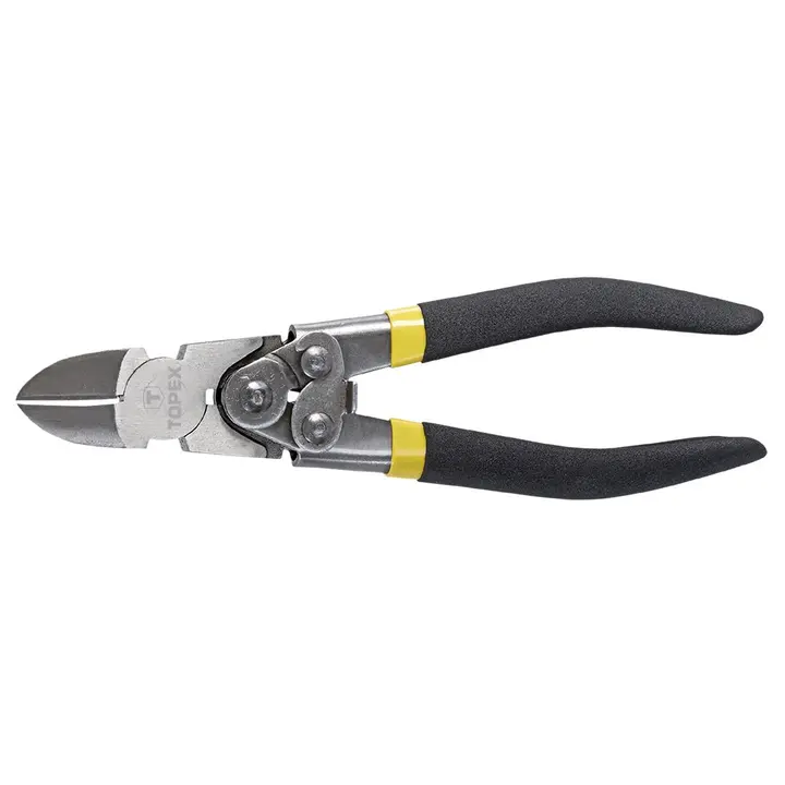 Yan kesme pense 180 mm, çift eklemli