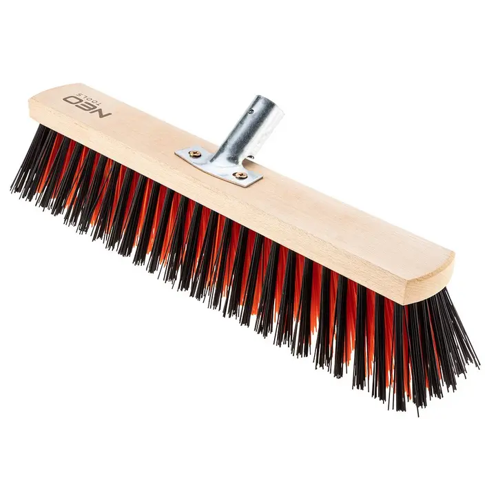 Sokak süpürgesi 40 cm, metal saplı. Profesyonel kalite serisi