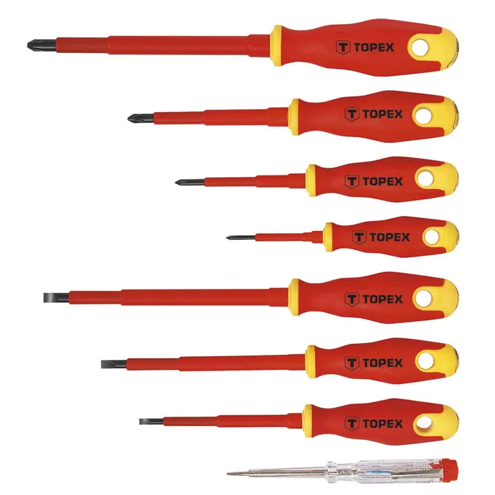 Tornavidalar 1000V, set