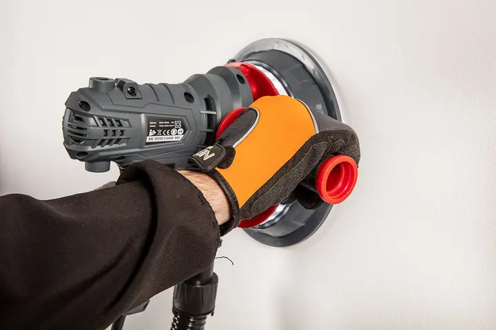 Cırt bantlı zımpara kağıdı 180 mm, K80, 5 adet, 59G263 zımpara makinesi için 8 delikli