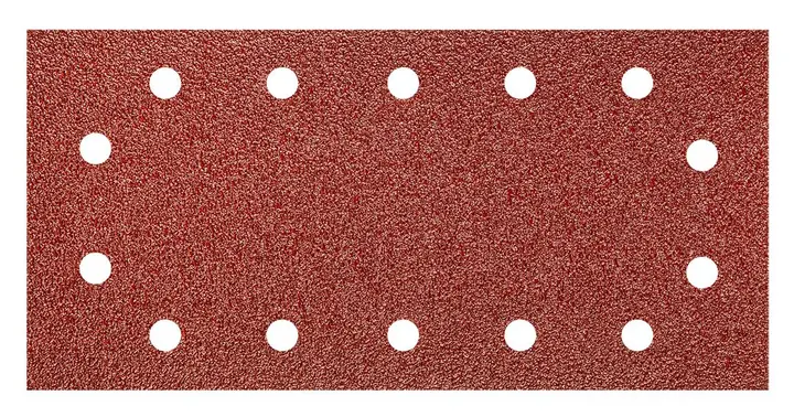 Cırt bantlı zımpara kağıdı 115 x 230 mm, P120, 5 adet, 14 delikli