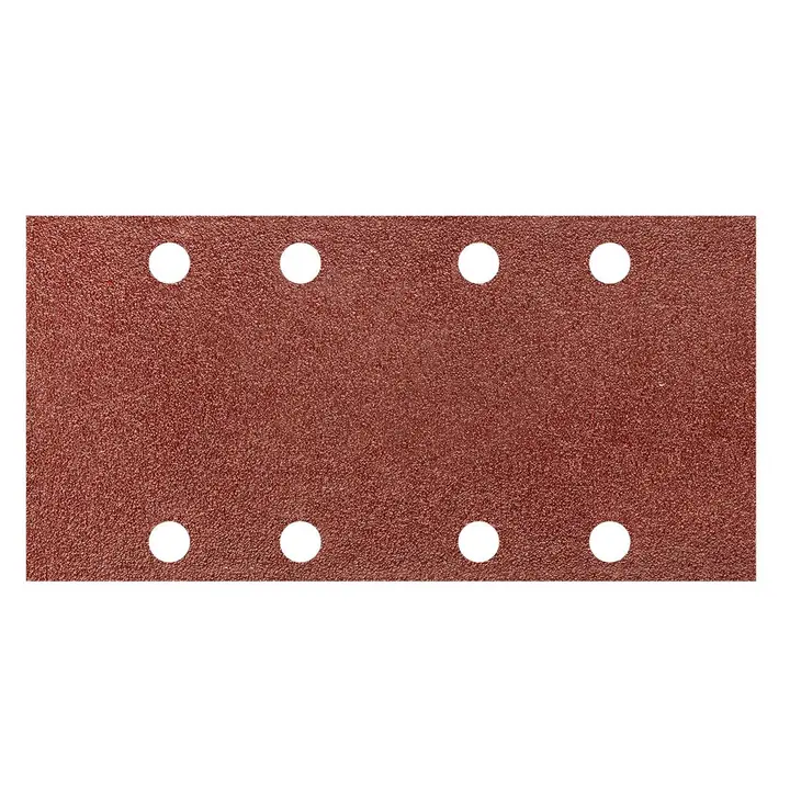 Zımpara kağıdı, cırt bantlı 93 x 185 mm, K60, 5 adet, delikli