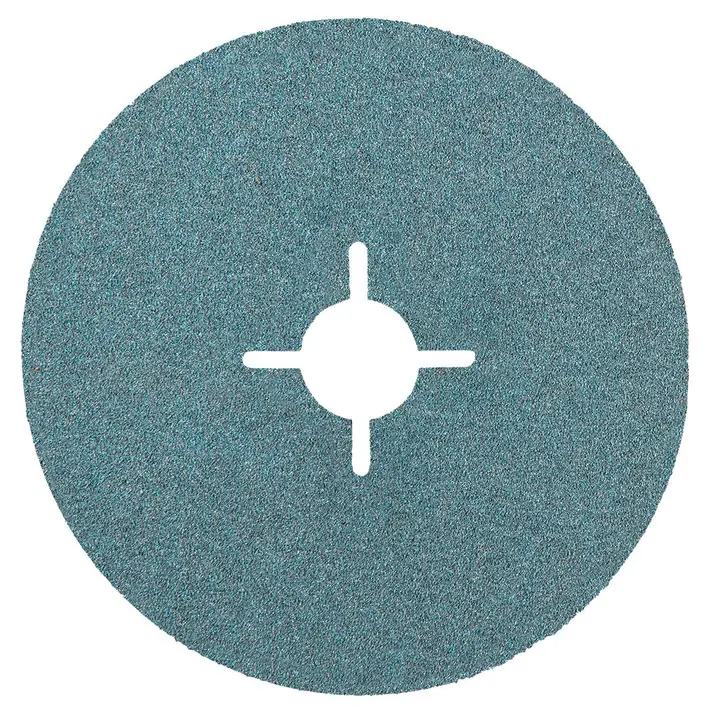 Fiber zımpara diski 125 mm, K100, 3 adet, zirkonyum
