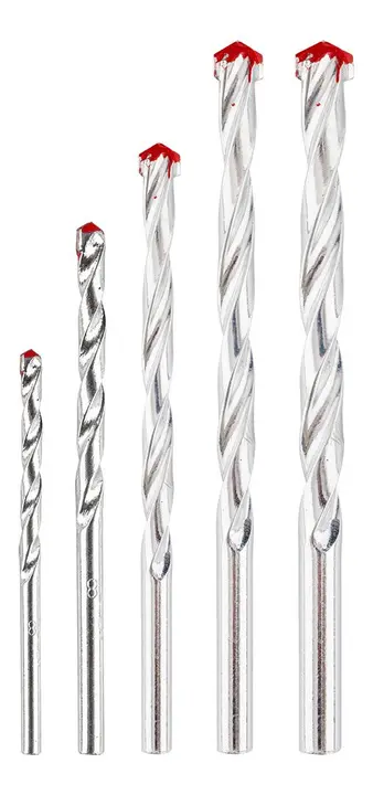 Beton matkap ucu seti: 3, 4, 5, 6, 7, 8, 9, 10 mm, 8 parça set