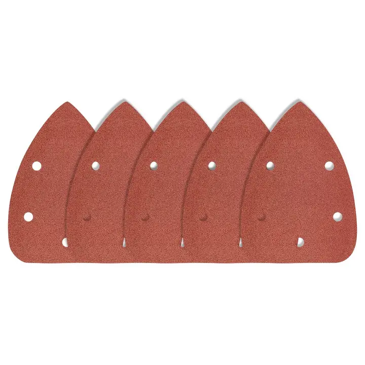 Cırt bantlı zımpara kağıdı, ütü tipi 102 x 140 mm, P40, 5 adet, 59G335 zımpara makinesi için 5 delikli