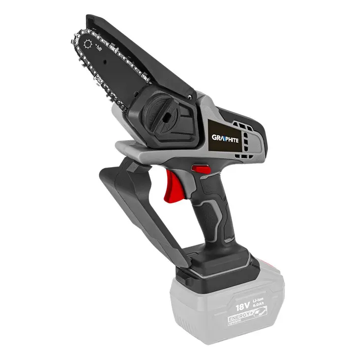Akülü Mini Zincirli Testere Energy+ 18V Li-Ion, Hız: 0-5400 dev/dk