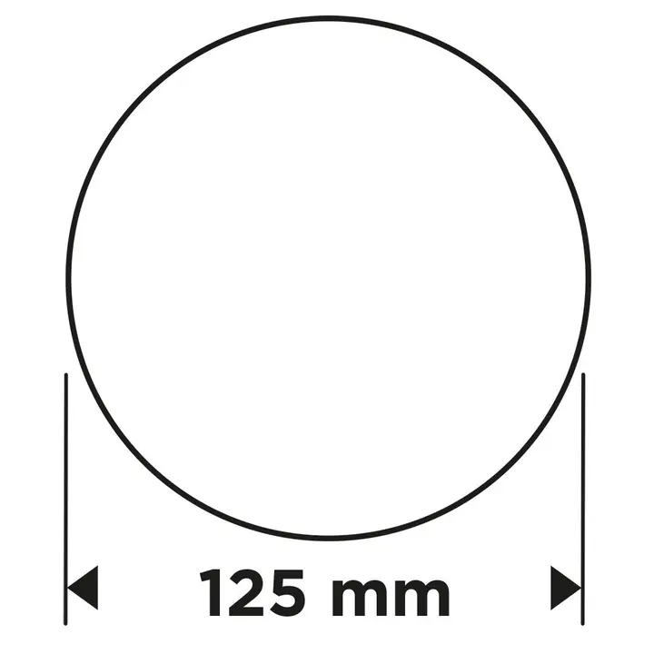 Cırt bantlı zımpara diskleri 125 mm, P220, 5 adet, deliksiz