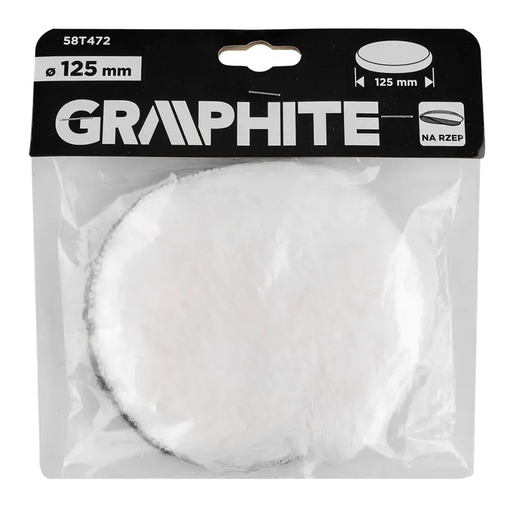 Cırt bantlı polisaj pedi 125 mm