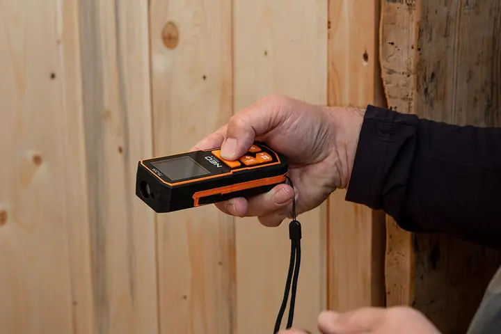 Lazer mesafe ölçer, 60 m menzil, IP54