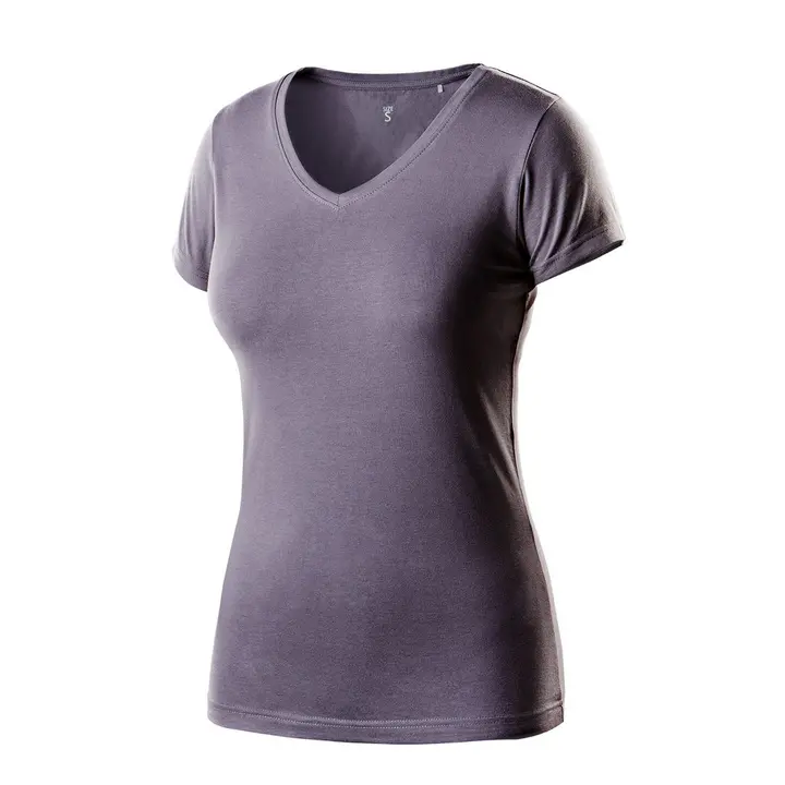 Kadın Tişörtü, koyu gri, M Beden