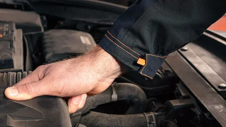 Neo Garage iş sweatshirt'ü, %100 pamuklu ripstop