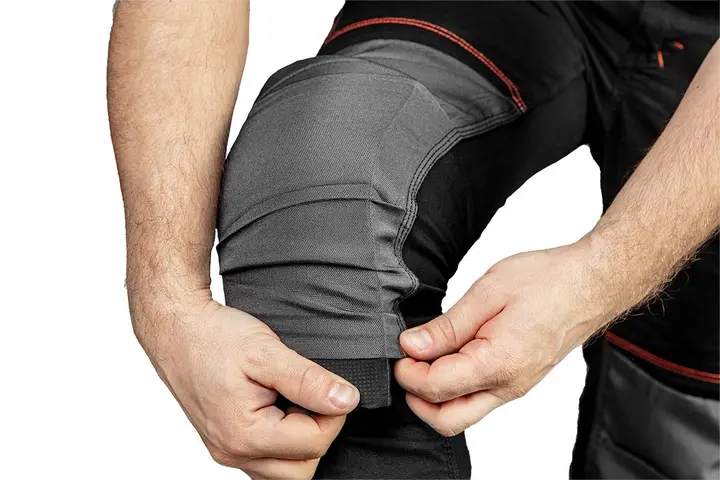 HD Slim iş pantolonu, kemerli