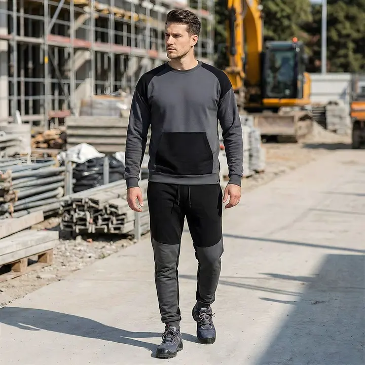Eşofman altı COMFORT, gri-siyah