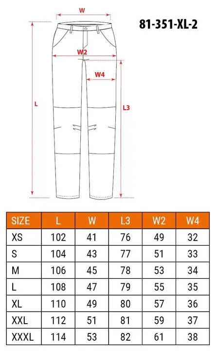 Mix&Match iş pantolonu, gri ve siyah