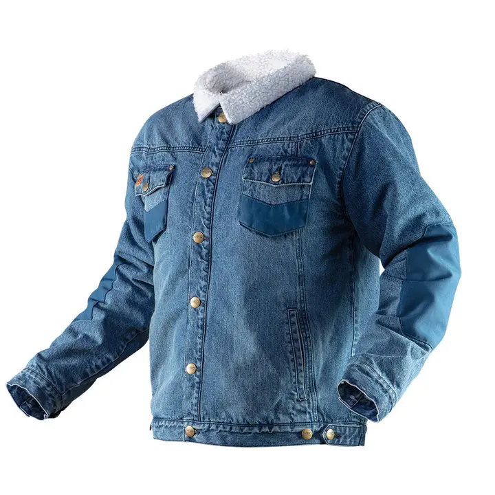 İş ceketi DENIM, ısı yalıtımlı