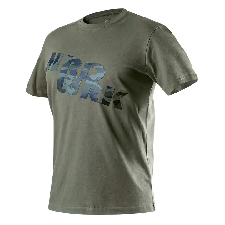 Zeytin Yeşili CAMO İş Tişörtü