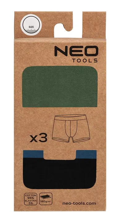 Boxer Şort Basic 2, 3'lü Paket