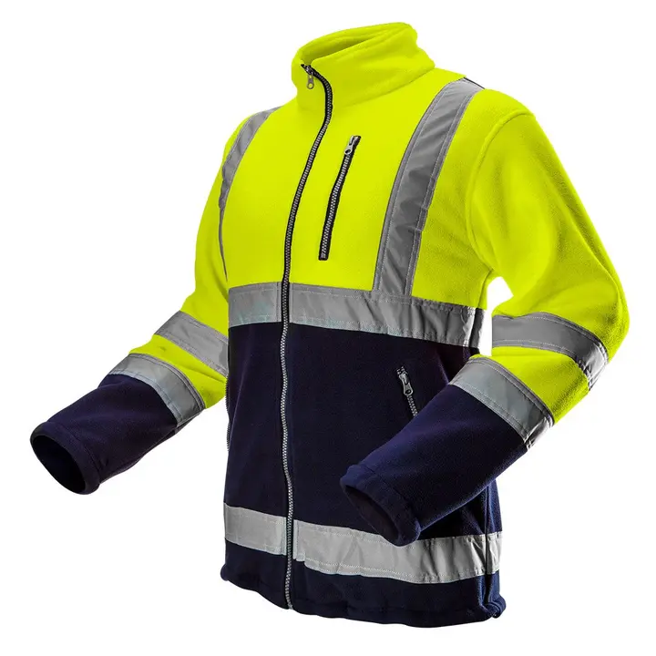 Yüksek Görünürlüklü Polar Sweatshirt, sarı