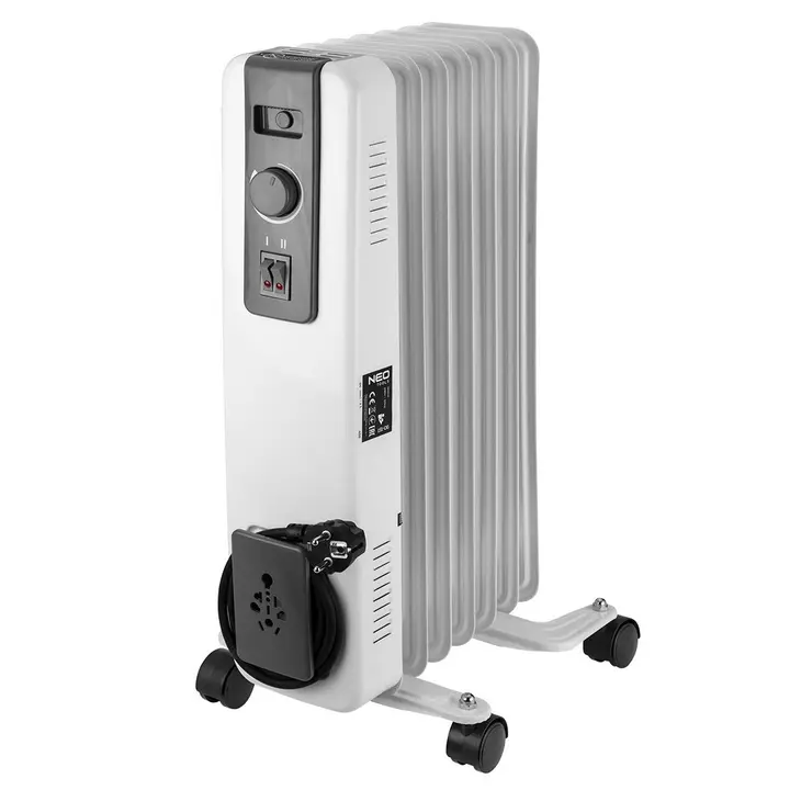 Yağlı radyatör 1500W 7 petek