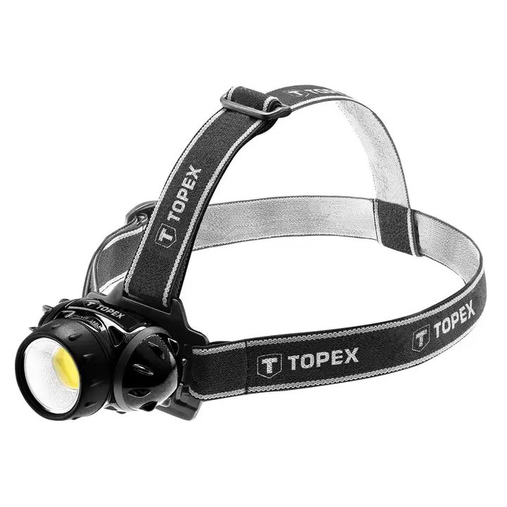 Kafa lambası 3W LED COB, 3 x AAA pil