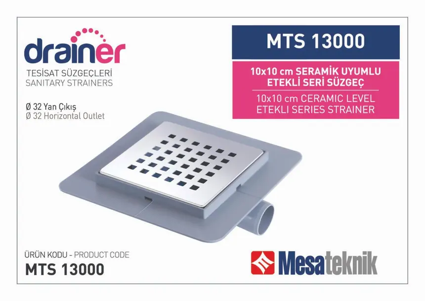MTS 13000 Etekli Serisi Klasik 10 cm