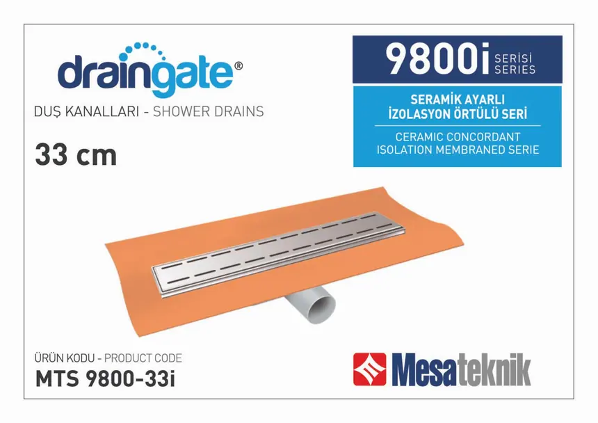 MTS 9800I Seramik Ayarlı İzolasyon Örtülü Paslanmaz Yükseltme Parçalı