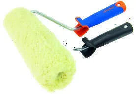 Premium Rulo Ø 50 Yuvarlak Süper Uzun Tüylü, 22 cm, PP Sap