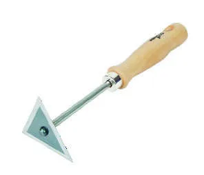 Üçgen Kazıyıcı 8 cm (3 1/6") - Ahşap Saplı