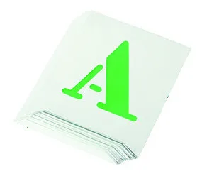 Etiketleme için 26 Harf Seti (A-Z) 90 mm (3 1/2")